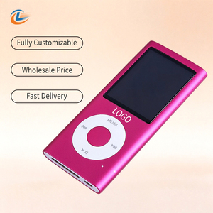 Lecteur MP3 en métal argenté en gros avec molette classique et écran LCD pour étudiants, cadeau sportif, logo personnalisé, appareil en alliage de zinc - Product Image 3