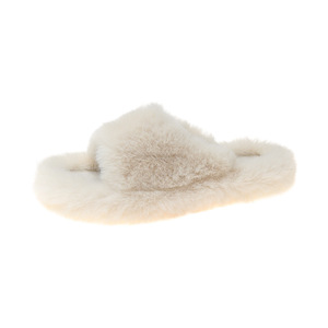 Chaussons d'Intérieur Chauds d'<span class=keywords><strong>Hiver</strong></span> en Fausse Fourrure pour Femmes, Doux et Décontractés, avec Semelle Intérieure en Laine, <span class=keywords><strong>Mules</strong></span> à Enfiler pour Usage Domestique - Product Image 5
