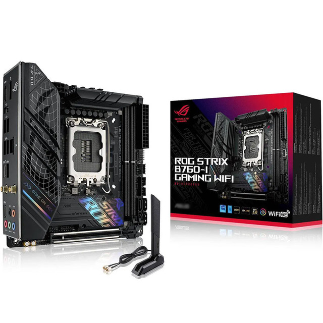 ROG Strix B760-F Gaming WiFi LGA1700 ATX Computer Motherboard B760 Gaming Motherboard, DDR5 PCIe 5.0, Three M.2 Slots, WiFi 6E