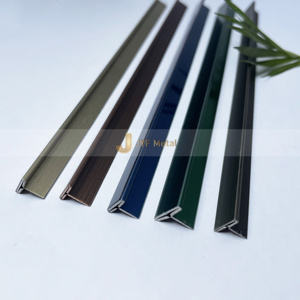 EX351 Decorative Polished T Shape 304 Tiles <b>Accessories</b> Edge Trim Profile Stainless Steel Tile Trim for Wall <b>Floor</b> Decoration - Product Image 5