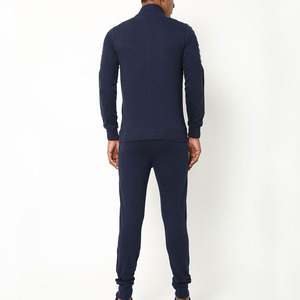 New Fashion 100% cotton fleece Men Tracksuit High Quality Oversize Loose Custom Street Wear Men's Tracksuits - Product Image 3