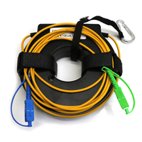 Cable de lanzamiento OTDR monomodo en stock con estándar SC/APC-SC/UPC, jumper de fibra monomodo de 2.0mm y 3.0mm para cables de comunicación