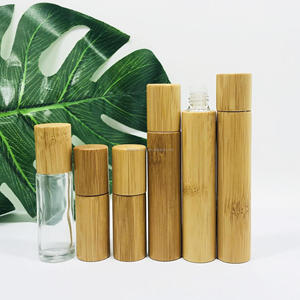 Botella de Vidrio con Rodillo para Aceite de Uñas, Desodorante, <span class=keywords><strong>Perfume</strong></span>, 1ml, 2ml, 3ml, 4ml, 5ml, Transparente o Esmerilada, con Tapa de Rosca - Product Image 4