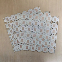 Plaque de circuit imprimé LED en aluminium, base ronde en aluminium, haute conductivité thermique, finition de surface OSP pour éclairage à LED