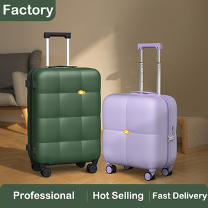 <span class=keywords><strong>Valise</strong></span> de voyage compacte rigide légère à <span class=keywords><strong>roulettes</strong></span> pivotantes 4 roues ouverture frontale - Product Image 3
