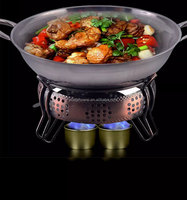 YOUQI Carburant à alcool solide pour le camping en plein air, le barbecue, l'alcool solide, petit récipient