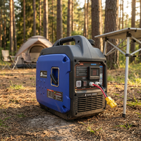 Langlebiger, Robuster, Tragbarer und Praktischer 12V/24V DC Benzin-Generator für Outdoor-Camping und Ganztägigen Einsatz