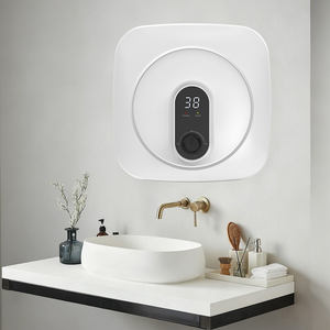 Mini <span class=keywords><strong>chauffe</strong></span>-<span class=keywords><strong>eau</strong></span> électrique <span class=keywords><strong>10L</strong></span>/15L/30L <span class=keywords><strong>Eau</strong></span> chaude Affichage de la température LED Mini-réservoir en plastique <span class=keywords><strong>Sous</strong></span> l'évier de cuisine - Product Image 1