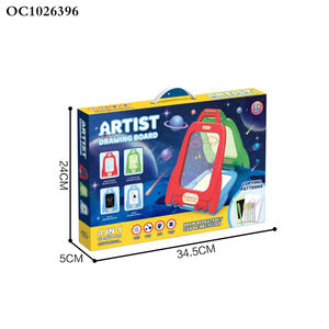 4in1艺术用品绘画艺术套装涂鸦画板垫儿童玩具液晶写字板儿童女孩 - Product Image 6