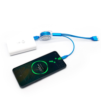 Ensemble cadeau de câble de données promotionnel avec logo personnalisé - 1m TPE Entrée USB Type C Câble de charge en cuivre pur