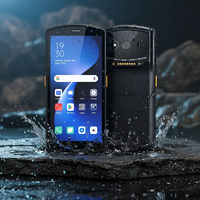 Kp18 PDA Resistente con Android 12, 4+64GB, Escáner de Código de Barras, Computadora Móvil, Teléfono Inteligente Portátil para Inventario Minorista y Almacenamiento