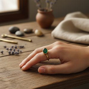 Bague fine en bronze - Product Image 3