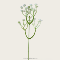Fleurs artificielles en gypsophile, bouquet de mariée, décoration pour la maison et l'hôtel, fleurs en plastique, accessoires photo