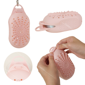 Cura della pelle di tutti i giorni per il bagno della pelle liscia e pulita e per il corpo esfoliante sapone Saver Scrubber custodia per uso quotidiano dei bambini - Product Image 5