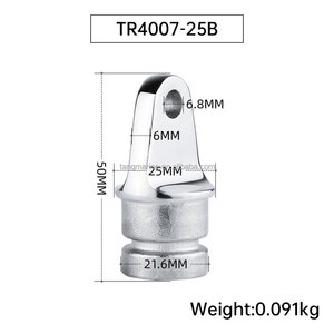 Bouchons coulissants en acier inoxydable 316 pour applications marines, accessoires de quincaillerie pour auvents de yacht, manchons coulissants pour crochets de <span class=keywords><strong>bateau</strong></span> pour raccordements de tuyaux - Product Image 2