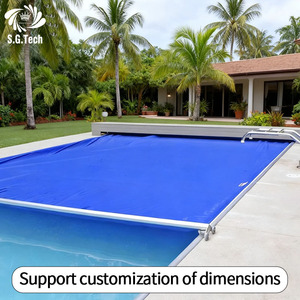 Couverture de <span class=keywords><strong>piscine</strong></span> en PVC robuste Water Crown pour utilisation hivernale, pour piscines enterrées et <span class=keywords><strong>hors</strong></span> <span class=keywords><strong>sol</strong></span>, résistante aux UV, avec vannes de drainage, installation facile - Product Image 3