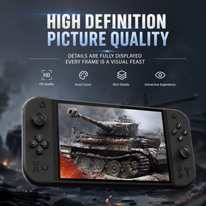 Consola Portátil <span class=keywords><strong>Retro</strong></span> G90 con Pantalla de <span class=keywords><strong>7</strong></span> Pulgadas, Versión Actualizada con WiFi, Reproductor de Videojuegos con Doble Joystick y Más de 19000 Juegos Clásicos - Product Image 1