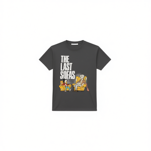 T-shirt The Last Sofas con design grafico, abbigliamento casual unisex - Product Image 2