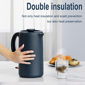 กาต้มน้ำไฟฟ้า 1.7 ลิตร สแตนเลสสตีล ต้มเร็ว สำหรับใช้ในครัวเรือน 304 ระบบปิดอัตโนมัติ มาตรฐานยุโรป 220V - Product Image 5