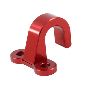 Nicecnc ตัวหนีบสายเบรคหลังสี<span class=keywords><strong>แดง</strong></span>สำหรับฮอนด้า CR <span class=keywords><strong>125R</strong></span> CR 250R CR 500R 1987-2001 - Product Image 2