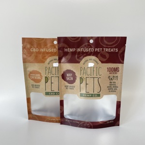 Tùy Chỉnh Phân Hủy Sinh Học Nuts Thực Phẩm Zip Khóa Túi Mylar <span class=keywords><strong>Ziplock</strong></span> Đứng Lên Túi Zipper Nhựa Pouch Bao Bì Với Cửa Sổ Rõ Ràng - Product Image 5