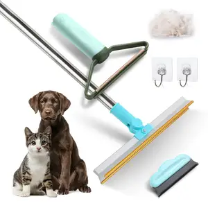 Portable Pet Hair Remover Set Large Small And Mini Carpet Rakes Removes Embedded Hair Reusable Professional Pet Hair Remover