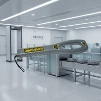 Detector de Metales Portátil PeaceGuarder Modelo ESD-10 con Clasificación IP55, Interfaz Ethernet y Sensibilidad de 6 cm