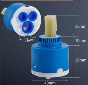 Robinet d'évier de cuisine à eau chaude et froide, avec cartouche céramique, pièce de rechange universelle pour mitigeur de chauffe-eau - Product Image 2