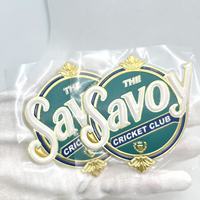 Patch logo personnalisé en TPU thermocollé avec finition souple pour vêtements d'entraînement, tenues de course, vêtements de sport et uniformes sportifs