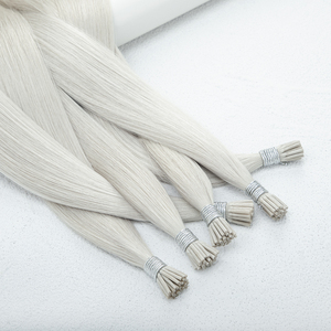 Estensioni alla cheratina estensioni dei capelli russe a doppia estrazione estensioni dei capelli vergini de cabello 100 naturale - Product Image 1