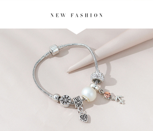Bestseller Bling Crystal 12 Zodiac Charm Armband Shiny CZ Zircon Sagittarius Charm Armband für Paare - Product Image 5