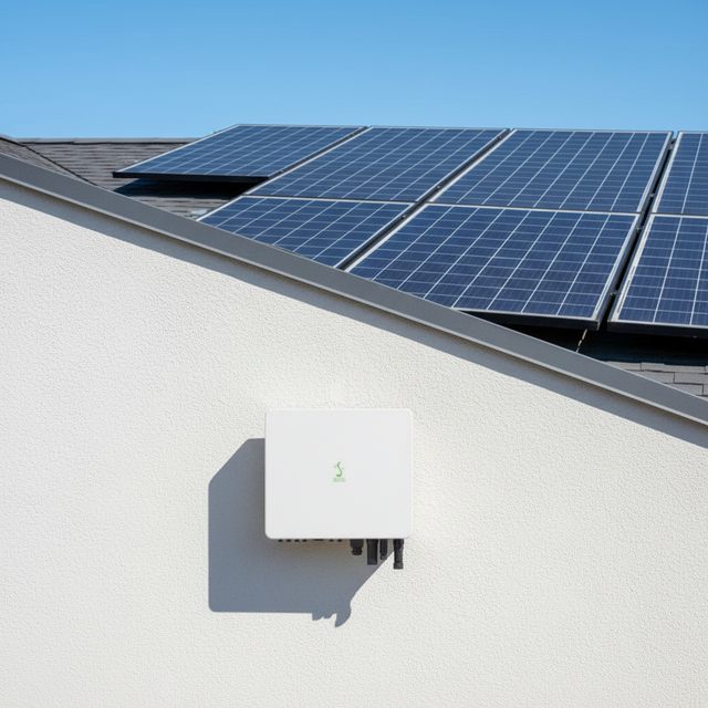 HWS High Voltage Three Phase Hybrid Solar Inverter with Dual/Single Output Lithium-ion Battery 5-25kW