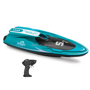 FY007 Barca a Motore <span class=keywords><strong>RC</strong></span> con Doppio Vortice, 2.4G Impermeabile, Elettrica, da Corsa, Giocattolo - Product Image 4