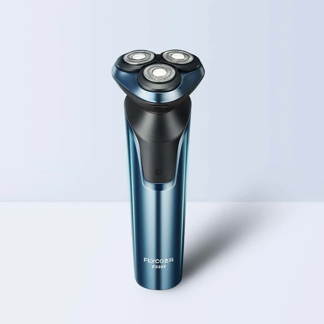 USB Charge 5W Power Portable Electric Shaver 1-Hour Fast Charging Mini Shaver with Triple Blade IPX7 Waterproof for Face Shaving
