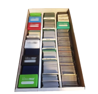 Boîtes de rangement pour livres bande dessinée, logo personnalisé, longues, courtes, en noir et blanc, collection de collection, boîte longue
