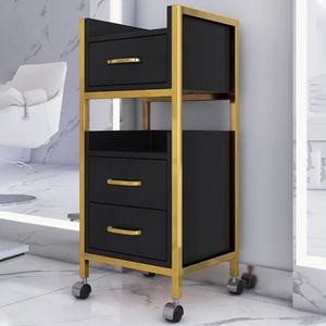 Beauty Salon <b>Trolley</b> <b>Hairdressing</b> Shop-Specific Tool Cabinet Multi-Functional Salon Storage Rack Barber Station - Product Image 5