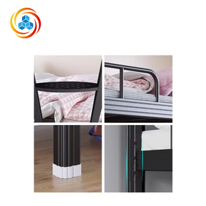 เตียงสองชั้นแบบลอฟท์ทันสมัยพร้อมโครงเหล็กสำหรับห้องนอนและอพาร์ตเมนต์ - Product Image 4