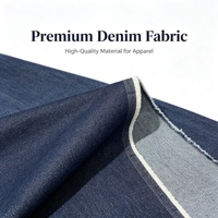 Tissu sergé 100 % coton 12,5 oz, prix usine, résistant à la déchirure, denim épais et doux, pour chaussures, largeur 58/60 pouces