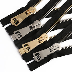 <strong>High</strong> Quality Giant Metal <strong>Zipper</strong> 15# Open End Big Size Brass <strong>Zipper</strong> Close End #20 #30 Metal <strong>Zipper</strong> for Garment - Product Image 1
