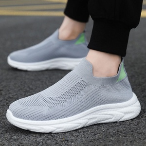 Zapatos de malla <span class=keywords><strong>BaoBao</strong></span> para hombre, nueva colección de primavera, zapatillas informales sin cordones con suela gruesa, mocasines transpirables y ligeros para exteriores - Product Image 4