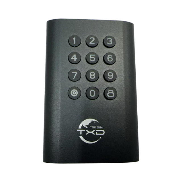 USB 3.0 Type-C Black External Storage Hard Disk SSD 256GB/512GB/1TB Capacity Dustproof Waterproof Mobile Encryption