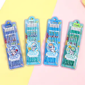 Manufacturers Price wholesale stationery supplier school office Hotel Popular Fashion HB pencil astronauts design wood pencil