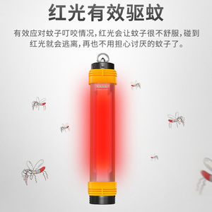 Linterna LED XINSITE para Camping, Impermeable, de Alta Intensidad, con Alarma, Luz para Exteriores - Product Image 3