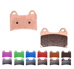 Nouvelle plaquette de frein avant de <span class=keywords><strong>moto</strong></span> d'usine pour <span class=keywords><strong>MOTO</strong></span> GUZZI V7 V85TT <span class=keywords><strong>California</strong></span> V9 1100 Breva V11 1200 1400 Audace - Product Image 2