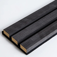 Paneles Acústicos de Madera HAORAN MDF Insonorizantes de 3 Lados con Chapa Técnica AkuPanel, Panel de Sonido para Techo, Altamente Efectivo