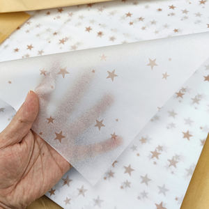 กระดาษทิชชู่สีทองสำหรับห่อ<span class=keywords><strong>เสื้อผ้า</strong></span>กระดาษห่อของขวัญพิมพ์โลโก้ได้ตามต้องการขนาด17กรัม - Product Image 6