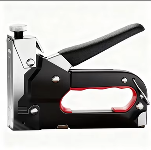 Pistolet à clous et <span class=keywords><strong>agrafeuse</strong></span> manuel 4-en-1 de qualité industrielle et DIY, longueur de clou 4-16 mm, pour le travail du bois domestique, les cadres photo et le meublement - Product Image 1