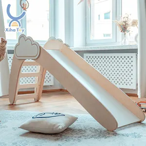 XIHA Montessori Juego <span class=keywords><strong>de</strong></span> juegos al aire libre Columpio y tobogán <span class=keywords><strong>de</strong></span> madera <span class=keywords><strong>para</strong></span> niños <span class=keywords><strong>para</strong></span> jardín y uso escolar - Product Image 1