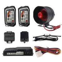 Chống Cướp Điều Khiển Từ Xa Bắt Đầu Chống Trộm Màn Hình LCD 1500M Hệ Thống Báo Động Xe 2 Chiều