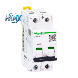 Disjoncteur miniature AC Acti9 IC65N 2P Courbe C Montage sur rail DIN Protection contre les surcharges et les courts-circuits A9N18263 A9N18240 A9N18250 A9N18232 A9N18225 - Product Image 1
